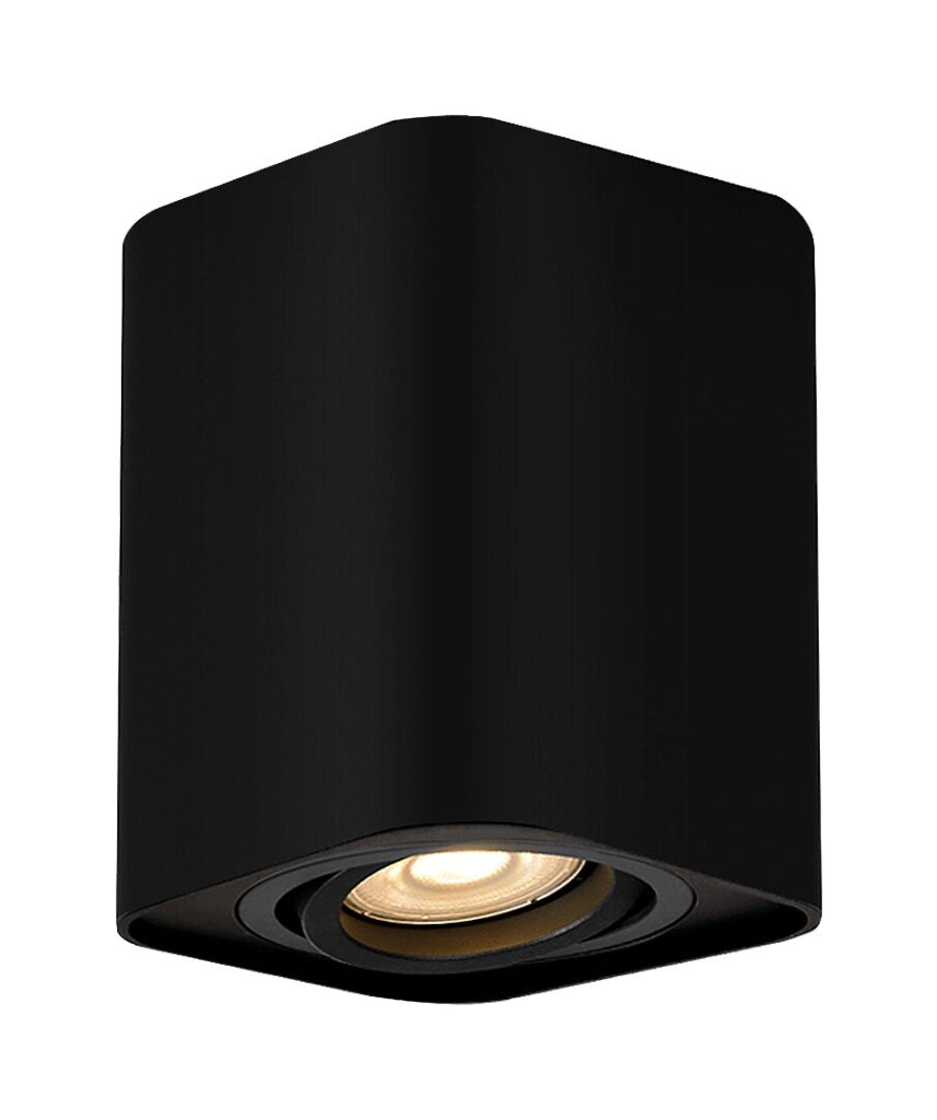 Spot soffitto a superficie nero opaco GU10 1 luce Rabalux