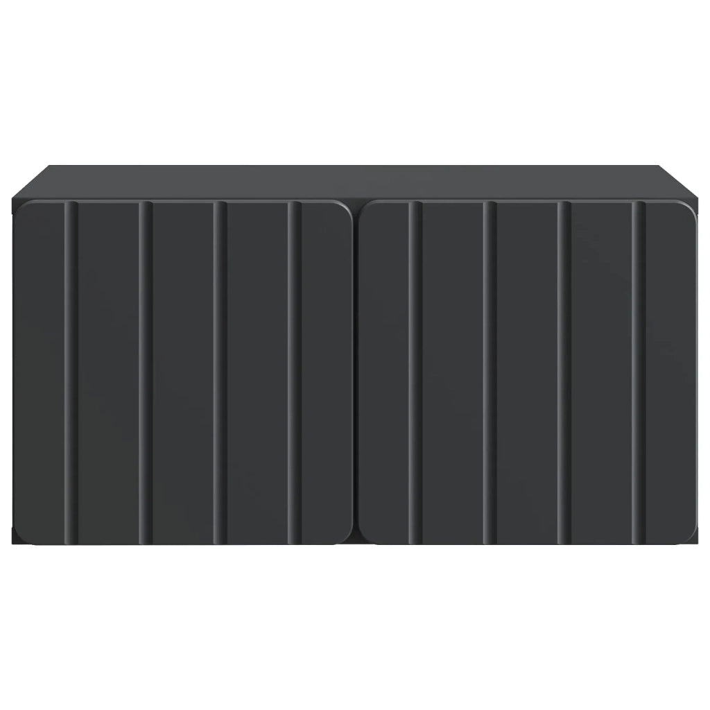 Mobile Porta TV da Muro Nero 59,5 x 41 x 30 cm 898336
