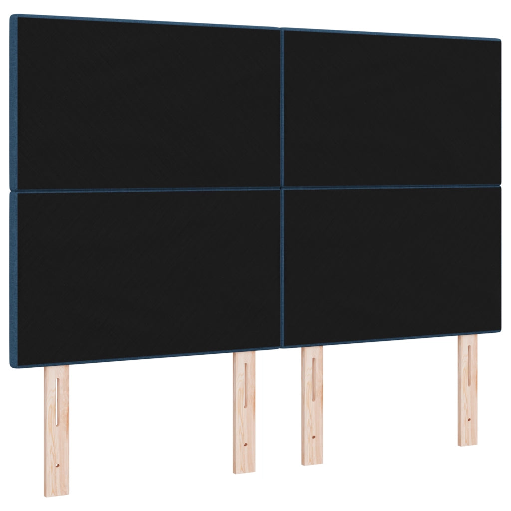 Testata LED Blu 72 cm Tessuto