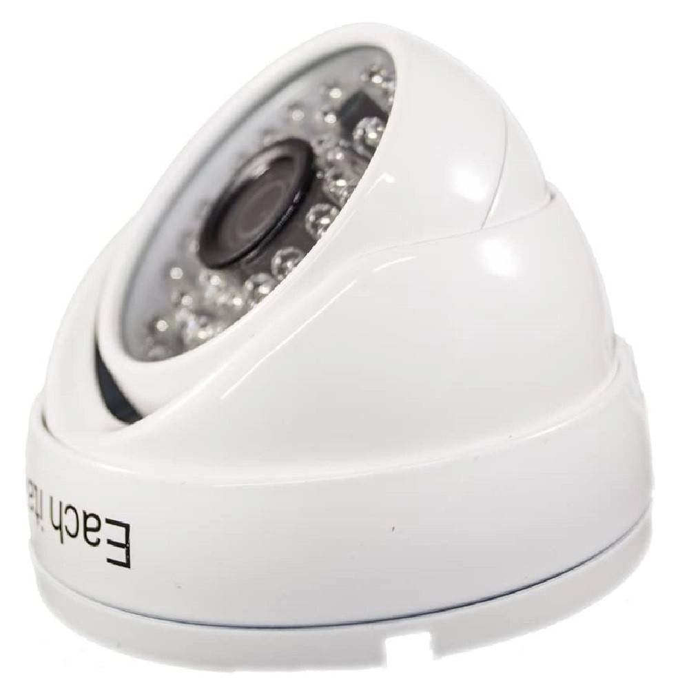 Trade Shop - Telecamera Dome Videosorveglianza Ahd 48 Led Ir 3 Mp 3.6 Mm Soffitto Case Negozi -
