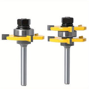 Fresatutto a 6,35 mm schermo 1/4 schermo T-type per ferri da punta, ferri da tavolo, ferri da pavimento, ferri da legno, carburo di tungsteno.