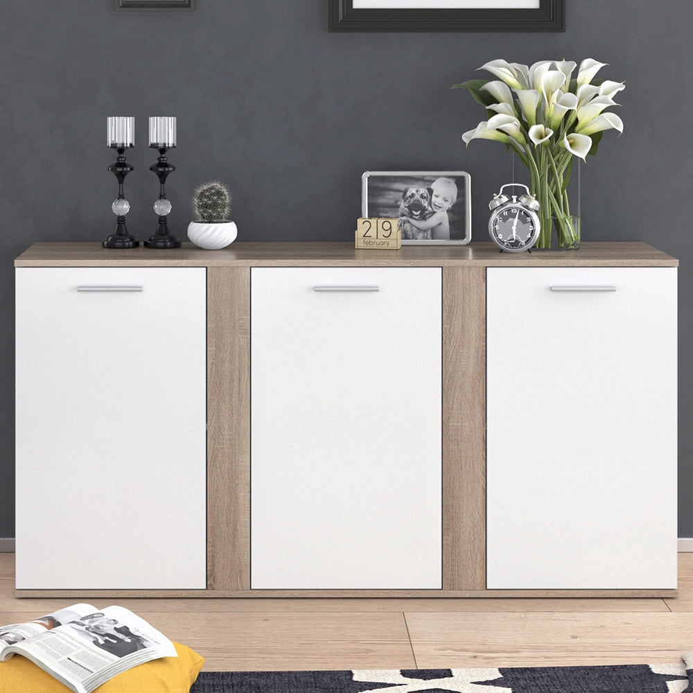 Vicco Cassettiera Sonoma 40 x 80 cm con ante