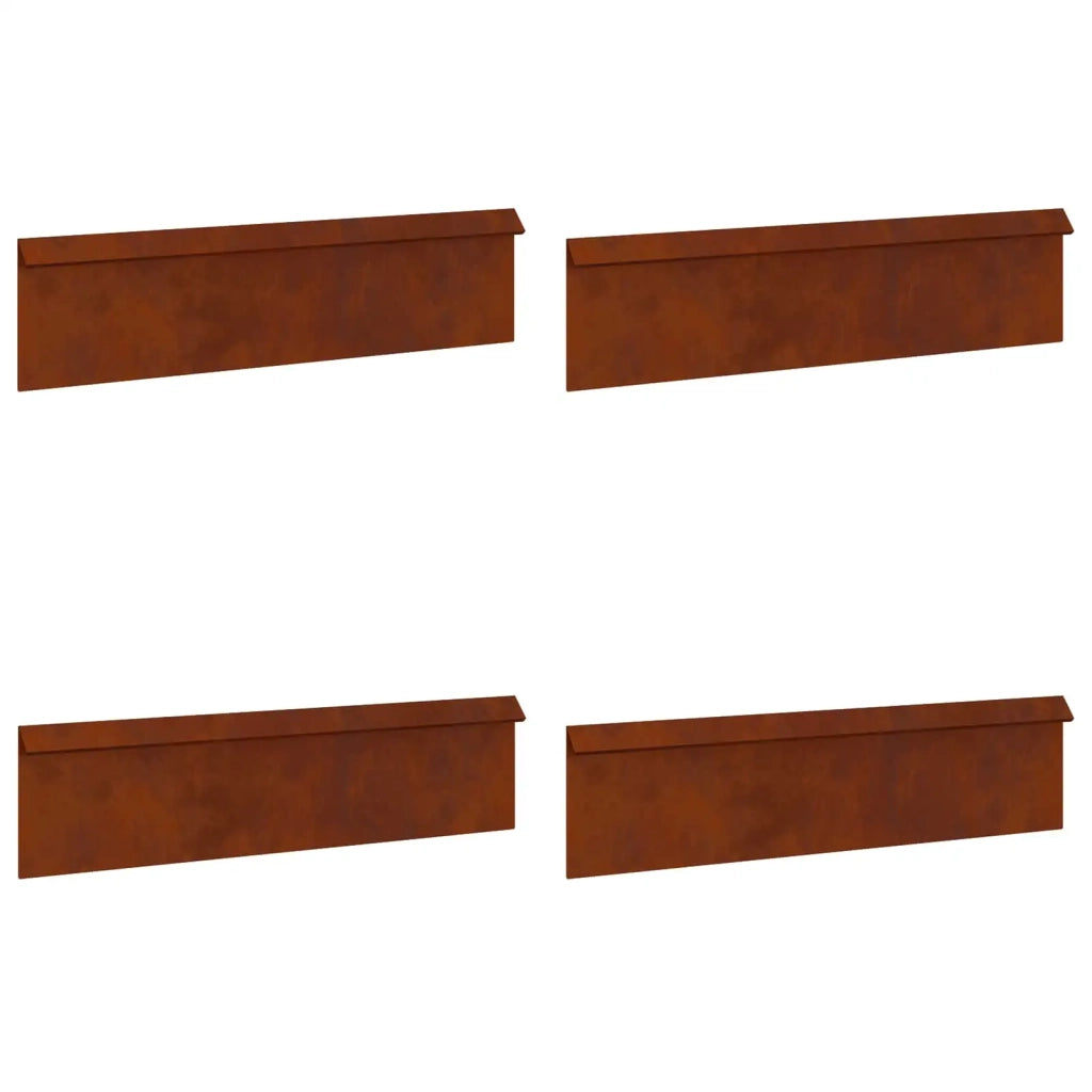 Recinzioni per lumache 8 pz Ruggine CFW6425131