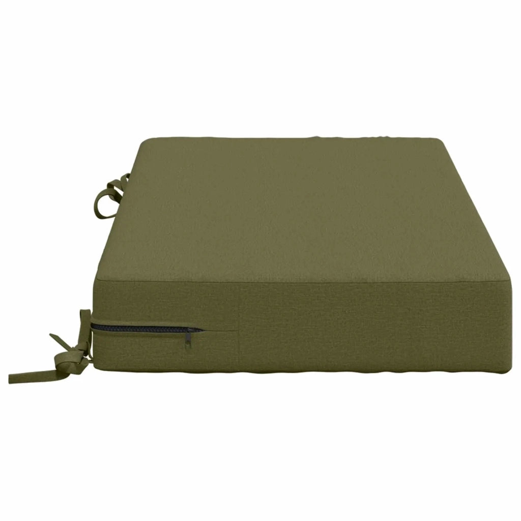 Cuscino per la seduta SOEST 100% Poliestere Verde Oliva 946876