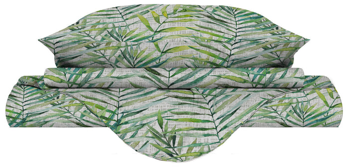 Copripiumino 1 Piazza e Mezzo con Federe Stampato in Microfibra Honolulu