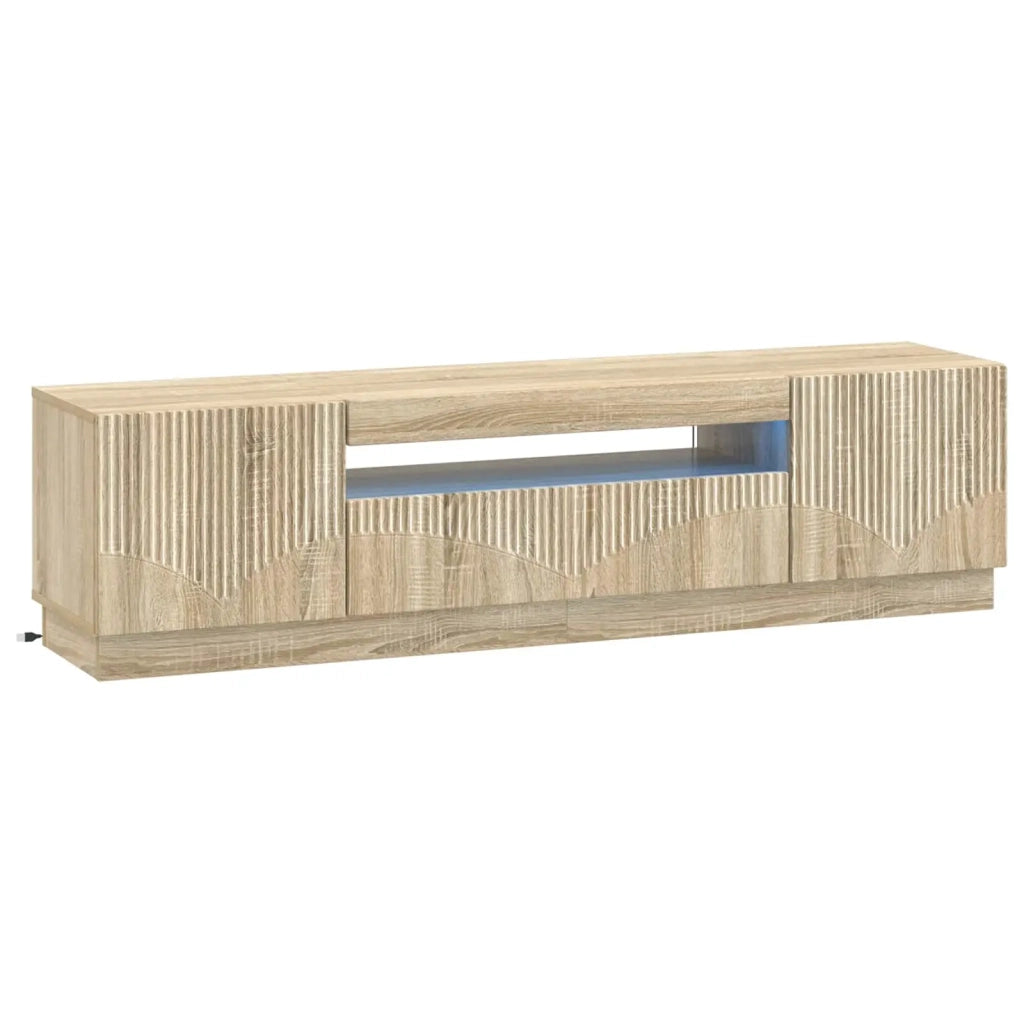 Mobile TV LED Rovere Sonoma Legno ingegnerizzato 897347