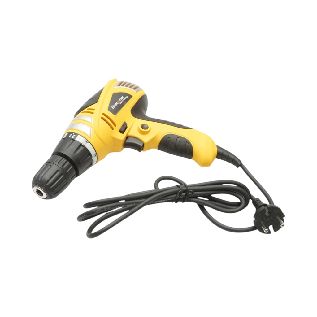 Trapano e cacciavite 280W, 220V, mandrino autoserrante da 10 mm, velocità 750 giri/min Breckner Germany