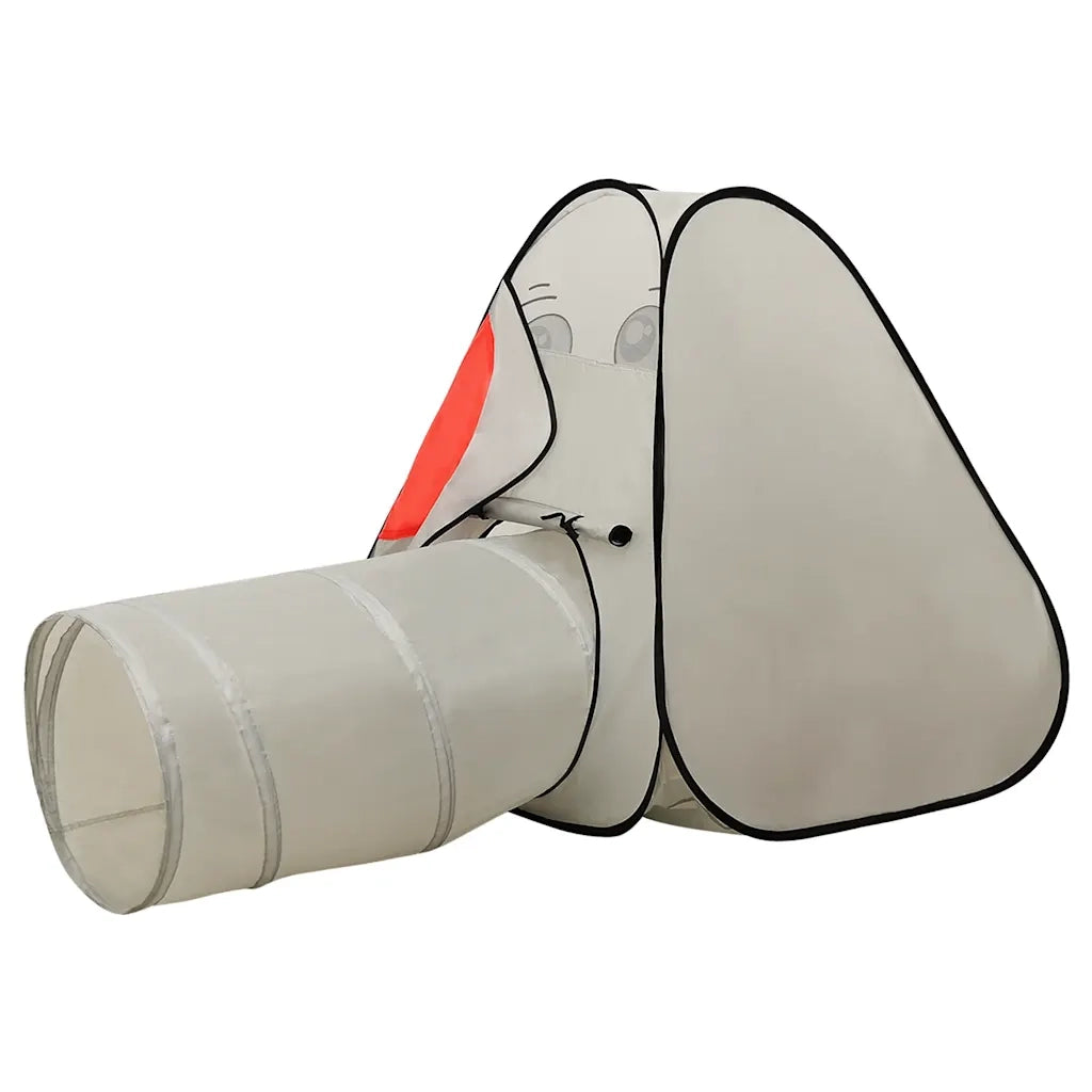 Tenda Gioco Bambini Elefante Grigio 250 Palline 174x86x101 cm 3107739