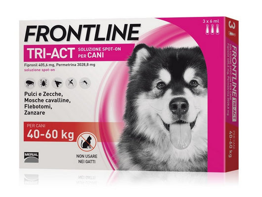 antiparassitario tri-act per cani 40¸60 kg. (cf. 3 pipette) cod:ferx.vit37106