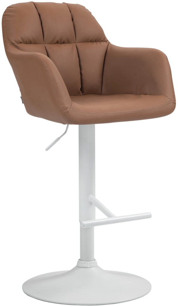 Barhocker Natoma Kunstleder weiЯ