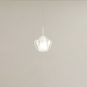 Vetro Borosilicato Contemporaneo Rain Trasparente D20 Senza Rosone