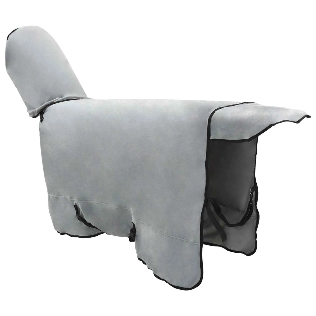 Coperta per Cavalli Grigio chiaro e rosa completo 155 cm CFW8209032