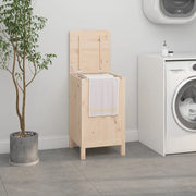 Contenitore per Bucato 44x44x76 cm Legno Massello Pino 823574