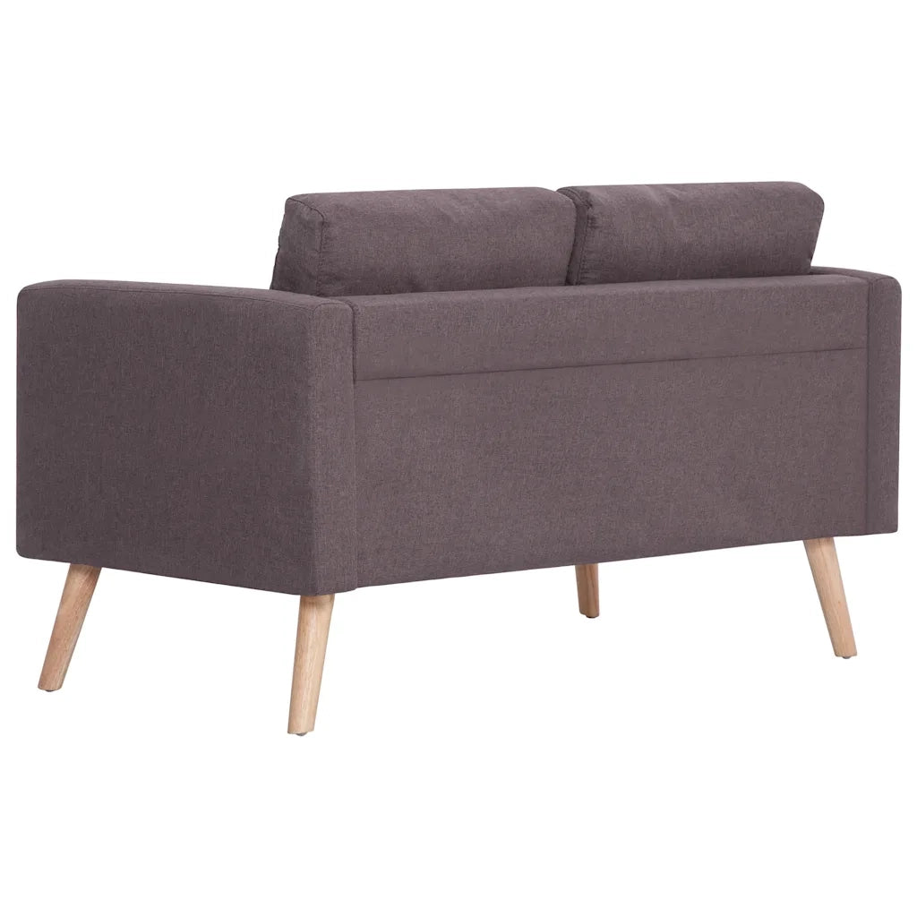 Set Divani 2 pz in Tessuto Grigio Talpa cod mxl 15861
