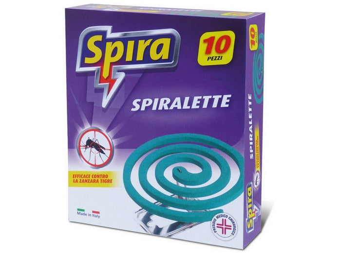 spirali antizanzare 10 pz. cod:ferx.vit50437