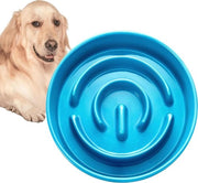Lentilocatore in Ceramica Anti-Scrocchiabile per Cani - Ø 21 cm 1000 ml (Cielo Blu)