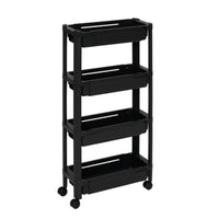 Carrello cucina allungabile nero