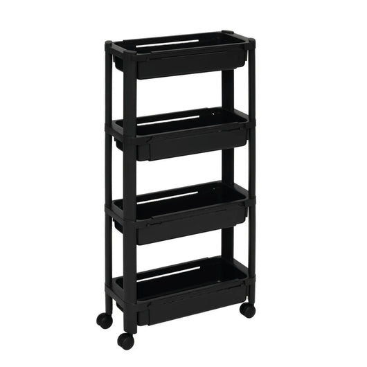 Carrello cucina allungabile nero