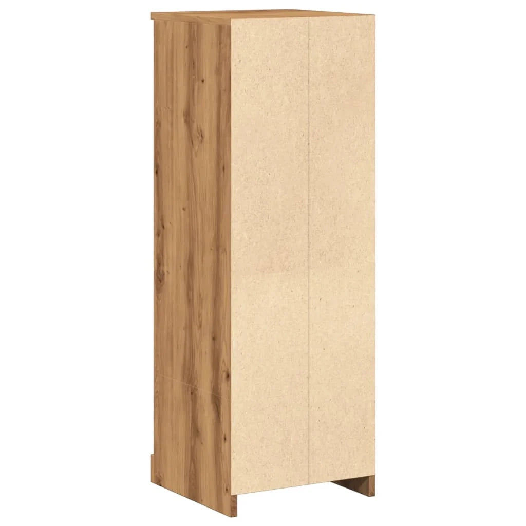 Buffet credenza cassettiera mobiletto mobile contenitore organizer cucina soggiorno salotto alto fatto a mano 36 x 35,5 x 103,5 cm legno ingegnerizzato marrone 02_0033162