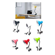 Trade Shop - Lampada Snodabile Da Scrivania Luce Tavolo Braccio Flessibile Orientabile Pinza -