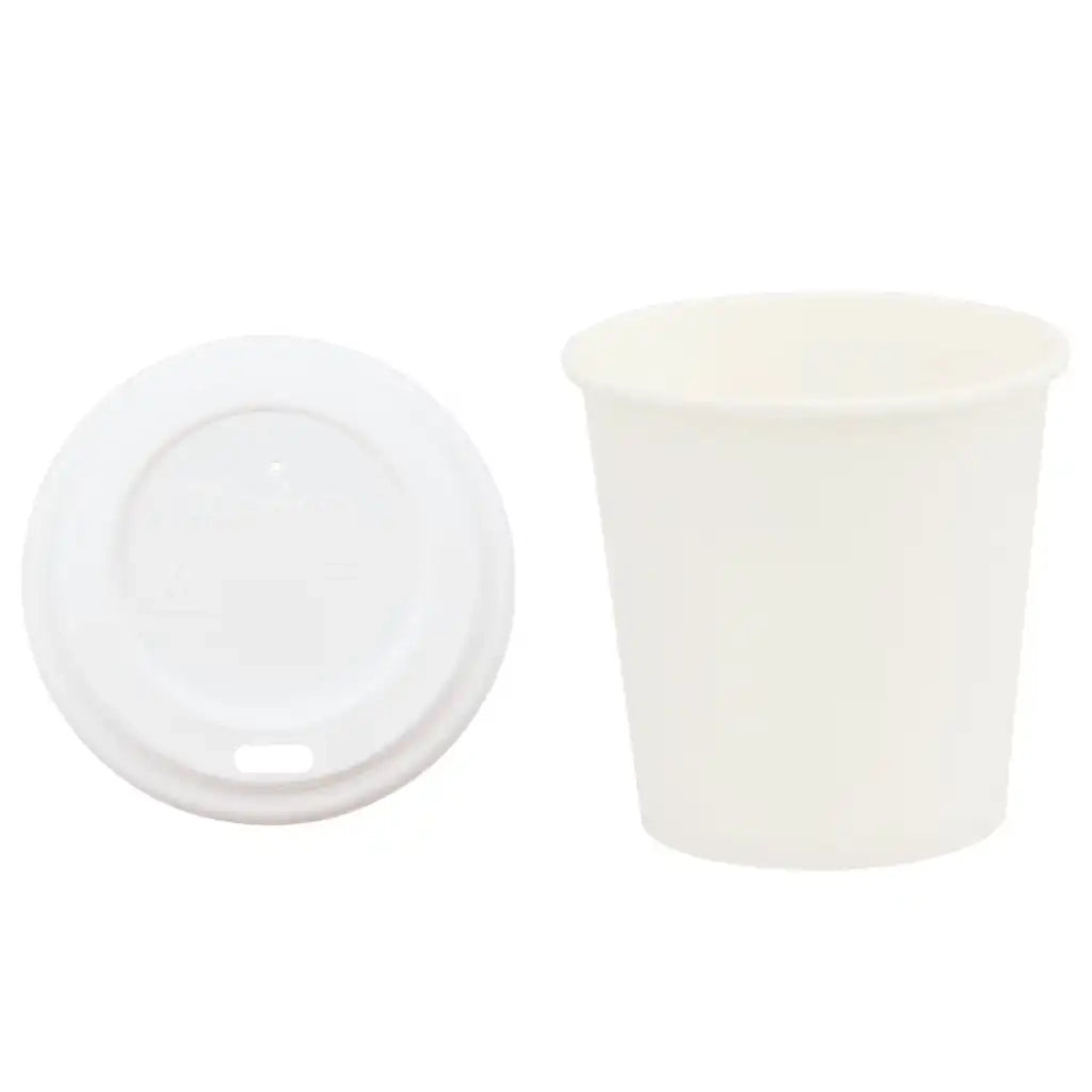 Tazze da Caff¨¨ in Carta con Coperchi 1000 pz 4oz 100 ml CFW5164470
