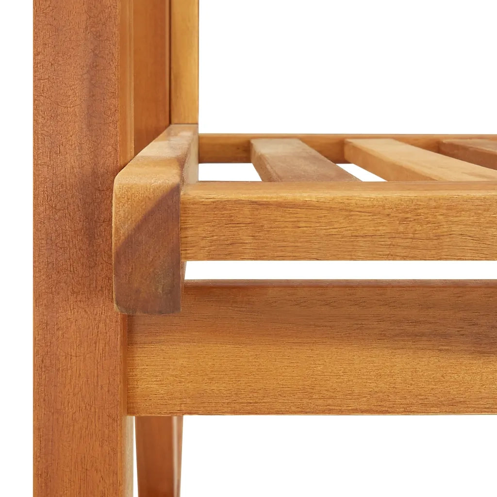 Sedia a Dondolo in Legno Massello di Acacia cod mxl 54182