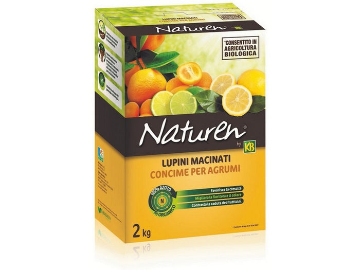 concime biologico lupini macinati kg. 2 cod:ferx.vit52936