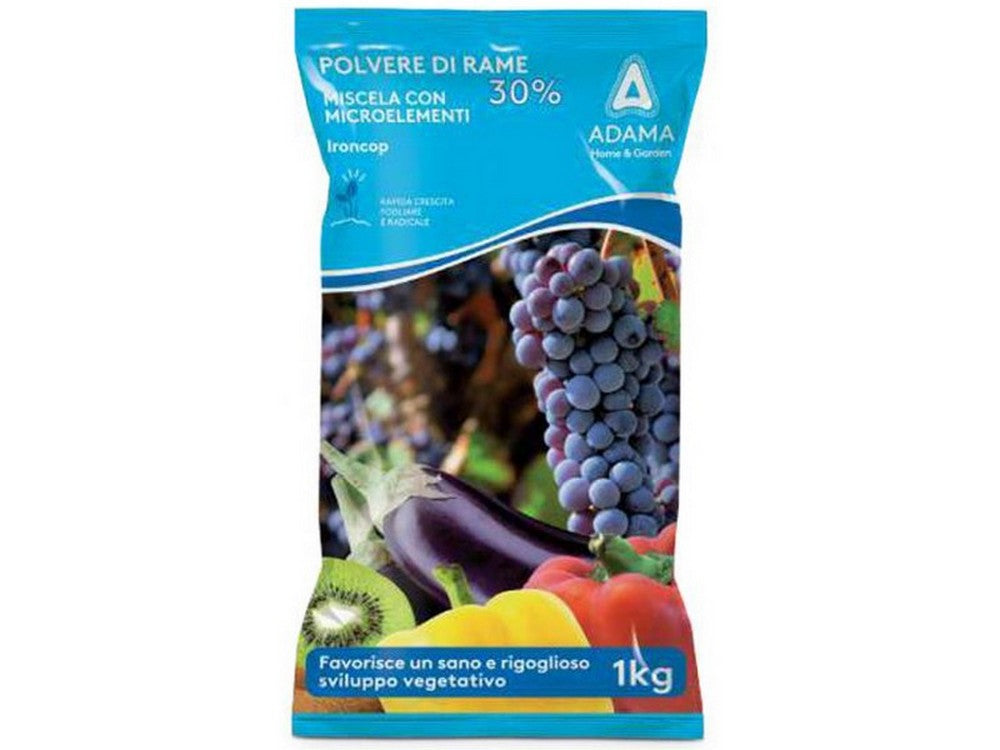 concime polvere di rame 30% kg. 1 cod:ferx.vit52931