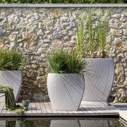 Vaso Veca Eclipse 99 cm – Design moderno per interno ed esterno Colore: Terra laguna