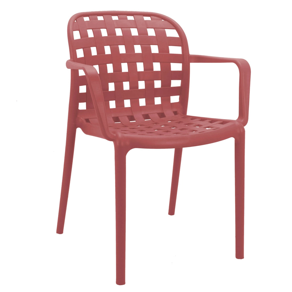 Poltrona da Giardino in Polipropilene cm 58x57 5x82 5 - JEN