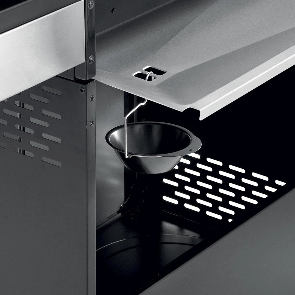 BARBECUE A GAS 3 FUOCHI+FORNELLO LATERALE BBQ COPERCHIO INDIANAPOLIS 4 OMPAGRILL