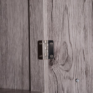 Mobile a Colonna per Bagno 30x32x172,5 cm in MDF color Legno