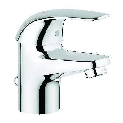 Miscelatore Monocomando lavabo linea Euroeco in cromo di Grohe