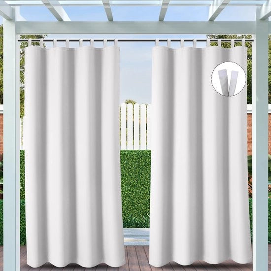 Gordini esterni, senza fori da viti, impermeabili, idrorepellenti, protezione dalla privacy, protezione UV