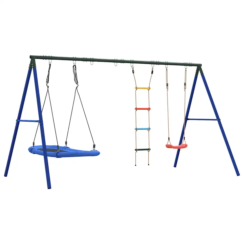 Set Gioco da Esterno con Altalena Scala e Altalena a Nido CFW3136050