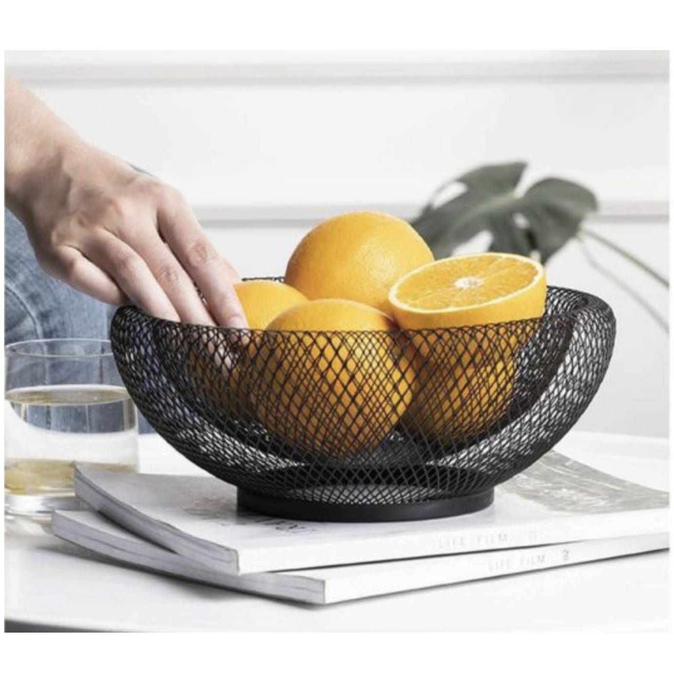 Cestino Portafrutta Nero √ò27 cm ‚Äì Modello 125128A