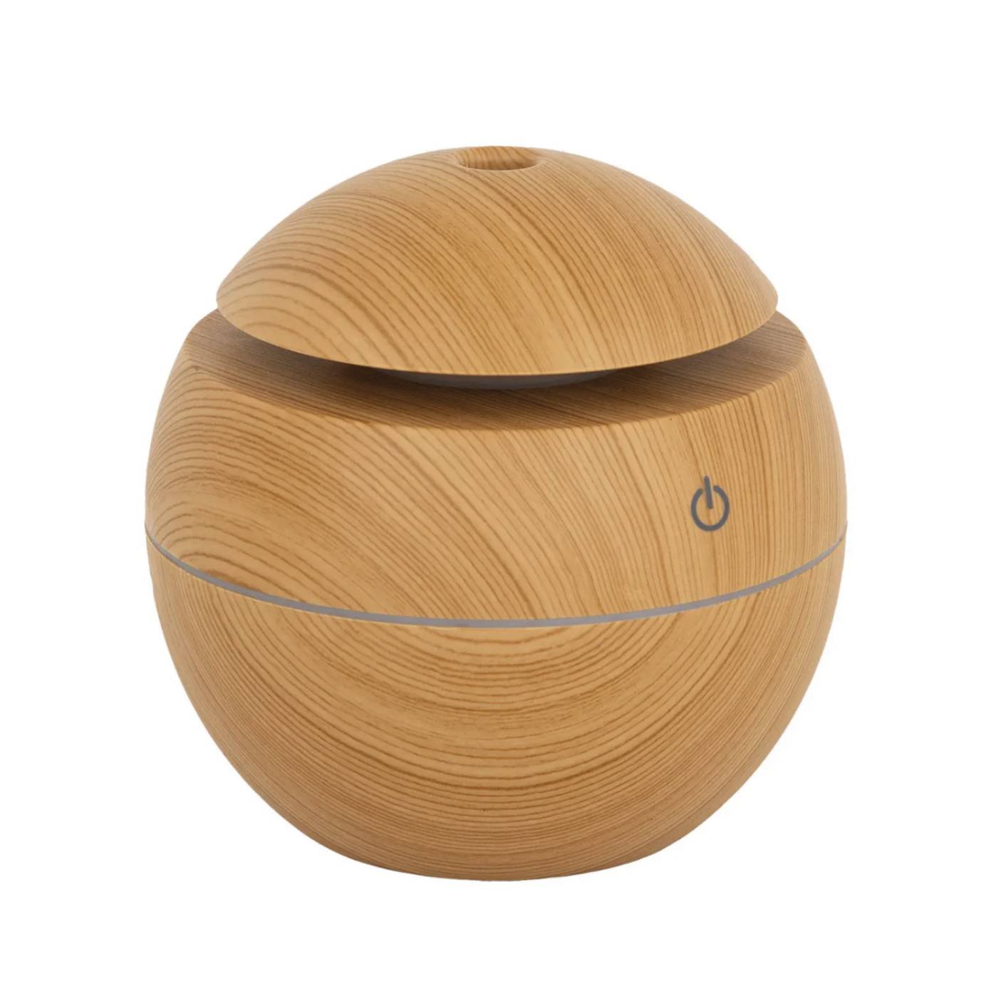 Diffusore ultrasuoni in legno chiaro