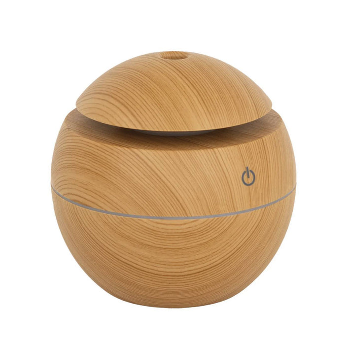 Diffusore ultrasuoni in legno chiaro