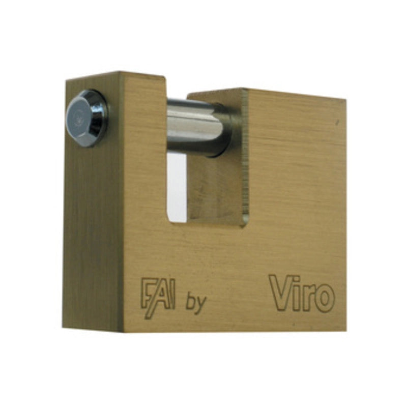 VIRO 508 LUCCHETTO FAI P/SERRANDA 60MM OTTONE