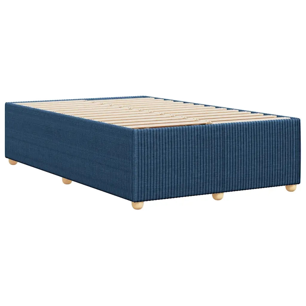 Giroletto senza Materasso Blu 120x200 cm in Tessuto