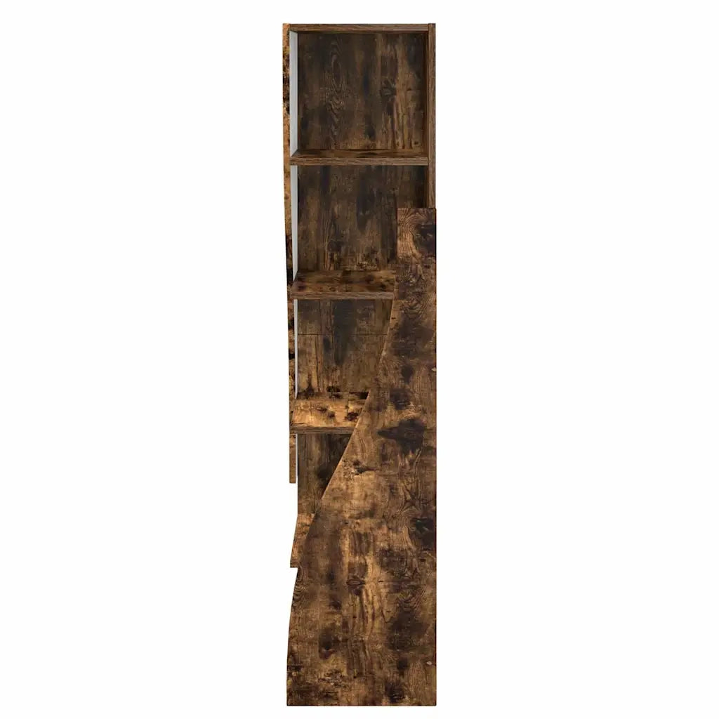 Mobile angolare Rovere fumé 32x32x140cm Legno multistrato 889880