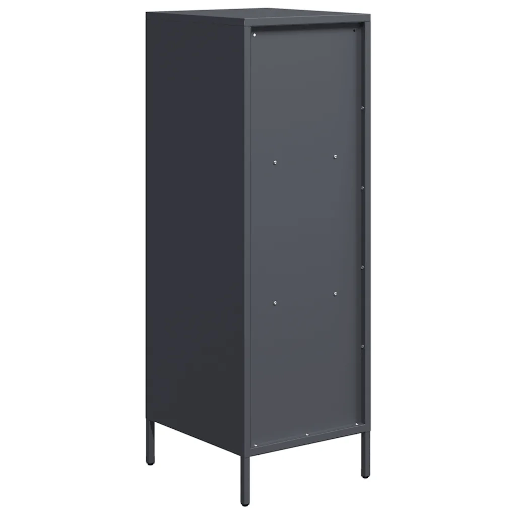 Credenza Antracite 35x39x103,5 cm Acciaio 851378