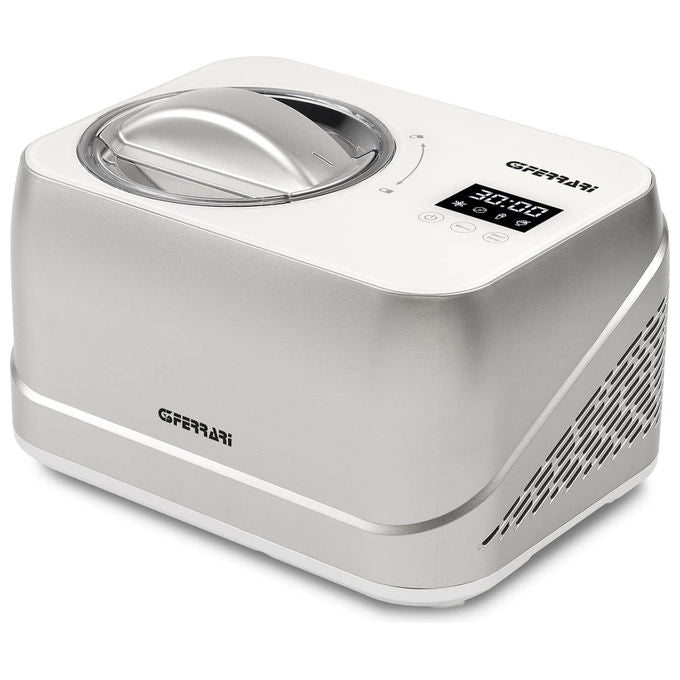 G3 Ferrari gelatiera autorefrigerante Neve, 1 litro, compressore integrato, 4 programmi, contenitore inox, timer 60 min