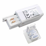 Alimentatore per binario Track Light ML7081 bianco 230V Milagro