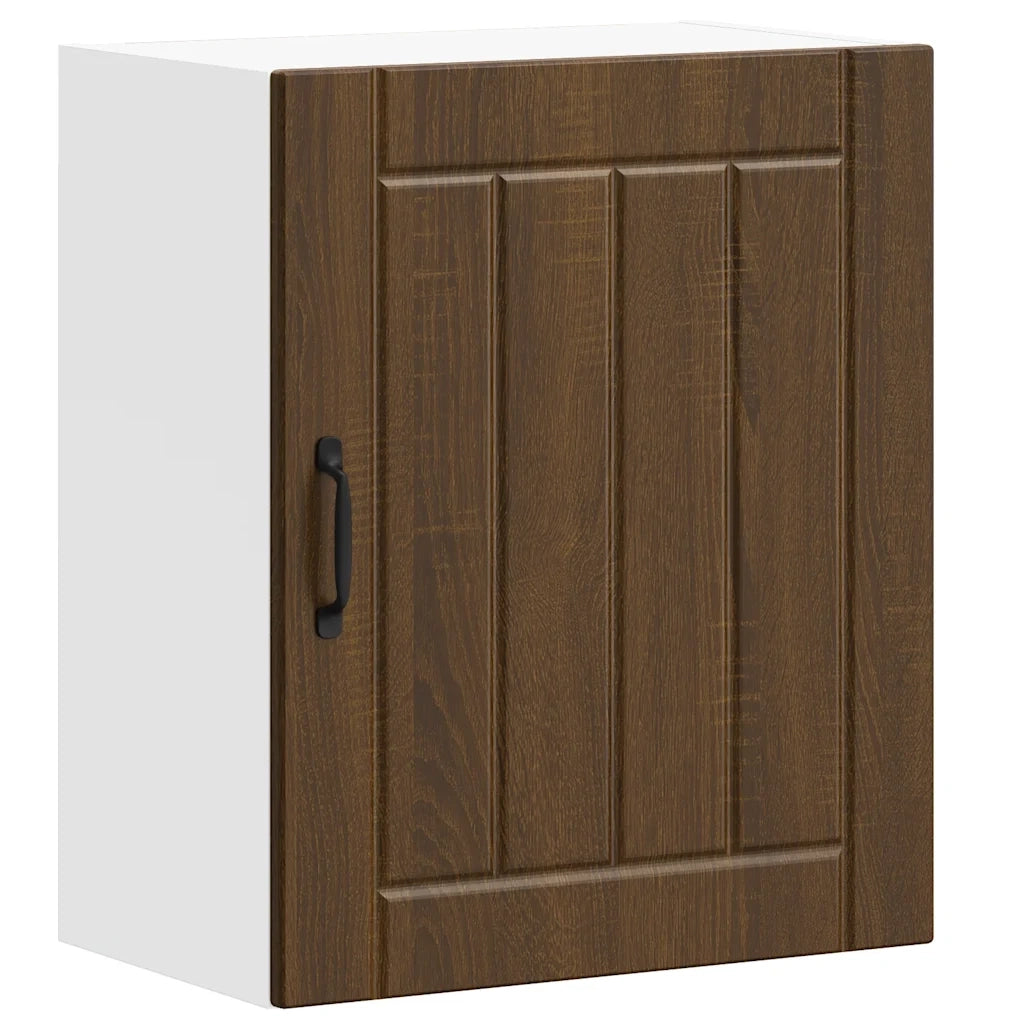 Pensile da Cucina Lucca Rovere Marrone in Legno Multistrato