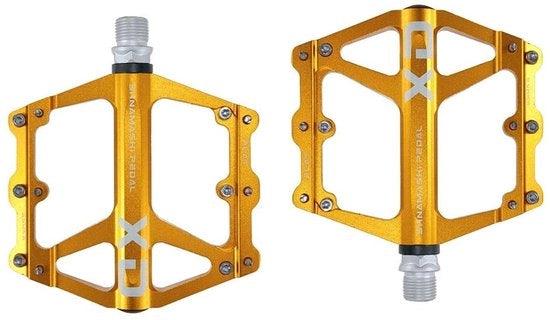 Pedali per Bicicletta Antiscivolo - Lega Leggera in Alluminio - Pedali Leggeri - Asse in Acciaio Cr-Mo - Adatto per MTB/BMX/Racerciclo - 340 g per Paio - Accessori per Bicicletta
