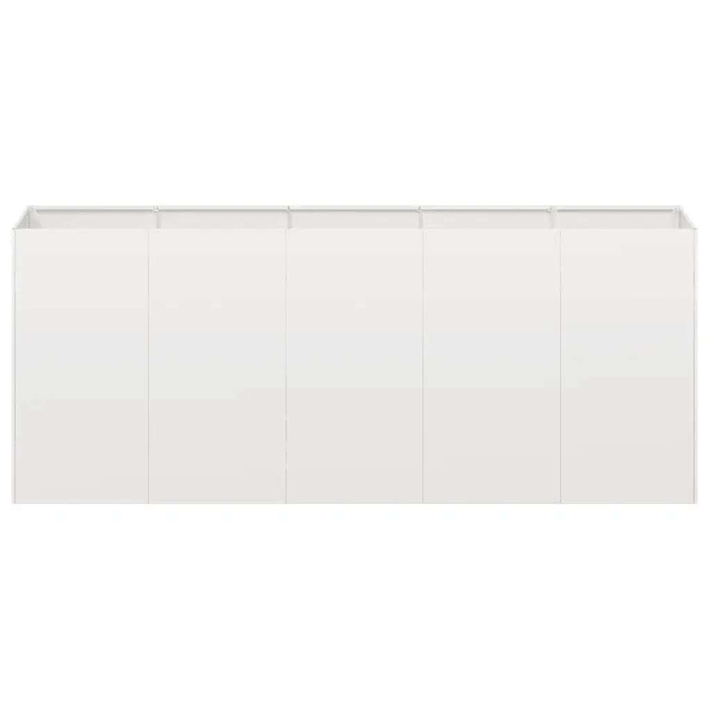 Fioriera 200x40x80 cm in Acciaio Inox 860728
