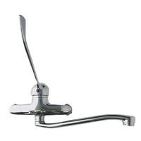 Rubinetto miscelatore parete con leva clinica e canna girevole