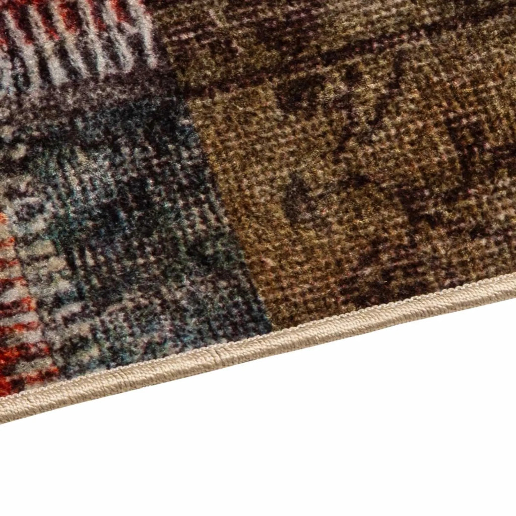 Runner Tappeto MARSA Multicolore 50 x 100 cm Poliestere e PVC 42023234