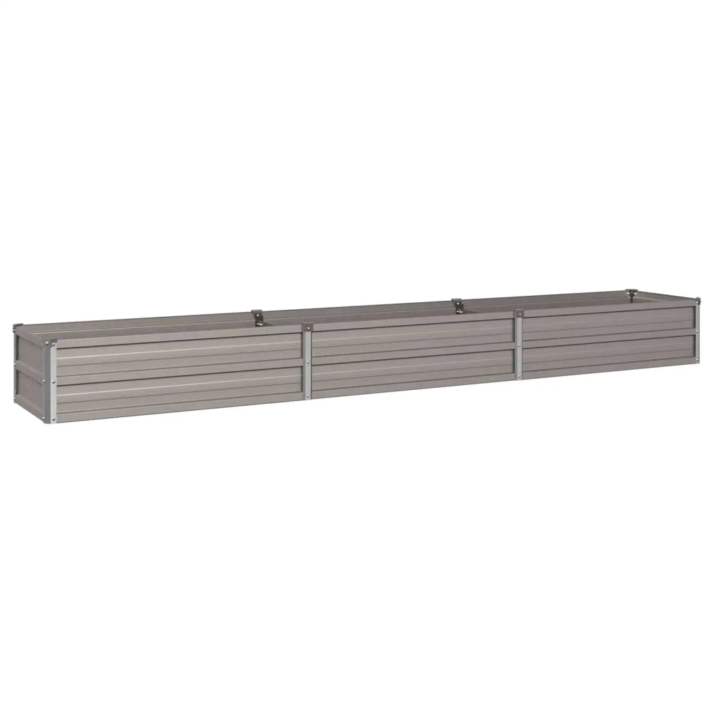 Letto rialzato da giardino Ruggine 240 x 40 x 24 cm cartone 8006336